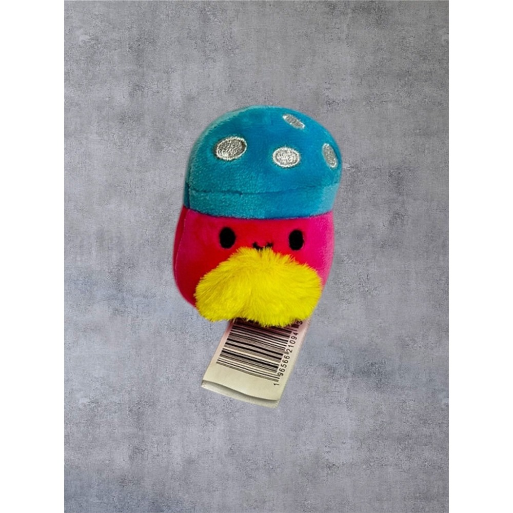 Squishmallows Mystery Squad Micromallows Blacklight Randall the Mushroom 2.5"